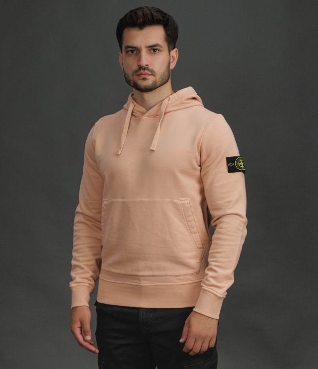 Чоловіче худі STONE ISLAND 156100062-S0051 V008E, колір рожевий | Ціна 18499 грн, фото 1