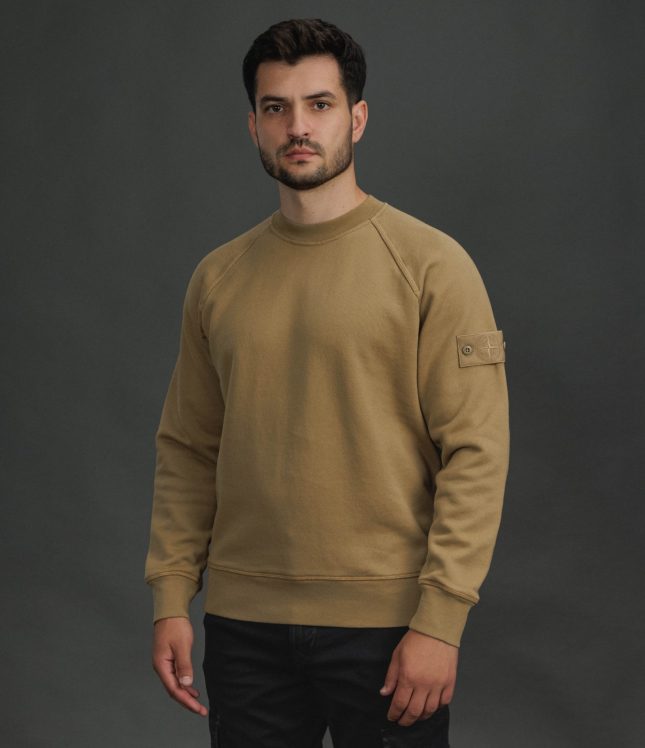 Чоловічий світшот STONE ISLAND 156100028-S0F42 V0098, колір коричневий | Ціна 20999 грн, фото 1