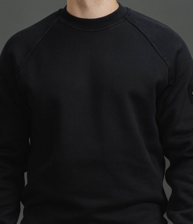 Чоловічий світшот STONE ISLAND 156100028-S0F42 V0029, колір чорний | Ціна 20999 грн, фото 3