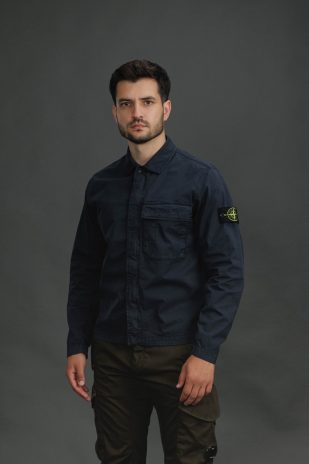 Чоловічий оверширт STONE ISLAND 151200013-S0A10 V0020, колір синій