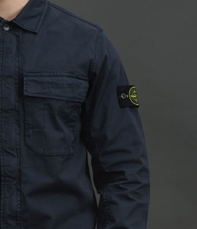 Чоловічий оверширт STONE ISLAND 151200013-S0A10 V0020, колір синій | Ціна 27499 грн, фото 4