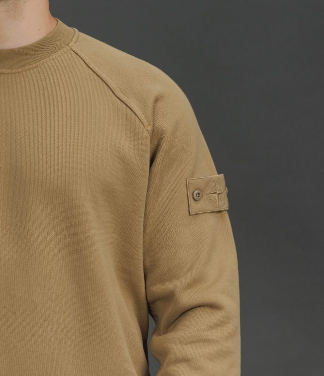 Чоловічий світшот STONE ISLAND 156100028-S0F42 V0098, колір коричневий | Ціна 20999 грн, фото 4