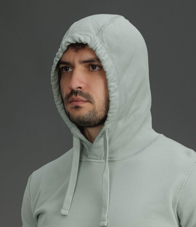 Чоловіче худі STONE ISLAND 156100062-S0051 V0055, колір зелений | Ціна 18499 грн, фото 3