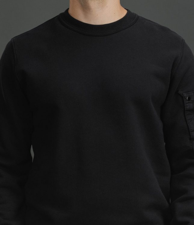 Чоловічий світшот STONE ISLAND 156100019-S0410 V0029, колір чорний | Ціна 19999 грн, фото 3