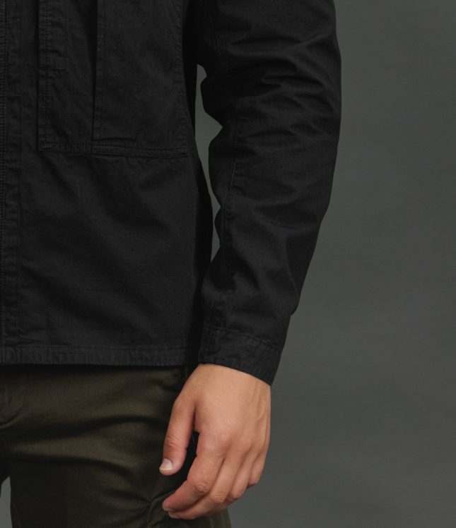 Чоловічий оверширт STONE ISLAND 151200005-S0298 V0029, колір чорний | Ціна 27499 грн, фото 5