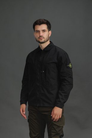Чоловічий оверширт STONE ISLAND 151200005-S0298 V0029, колір чорний