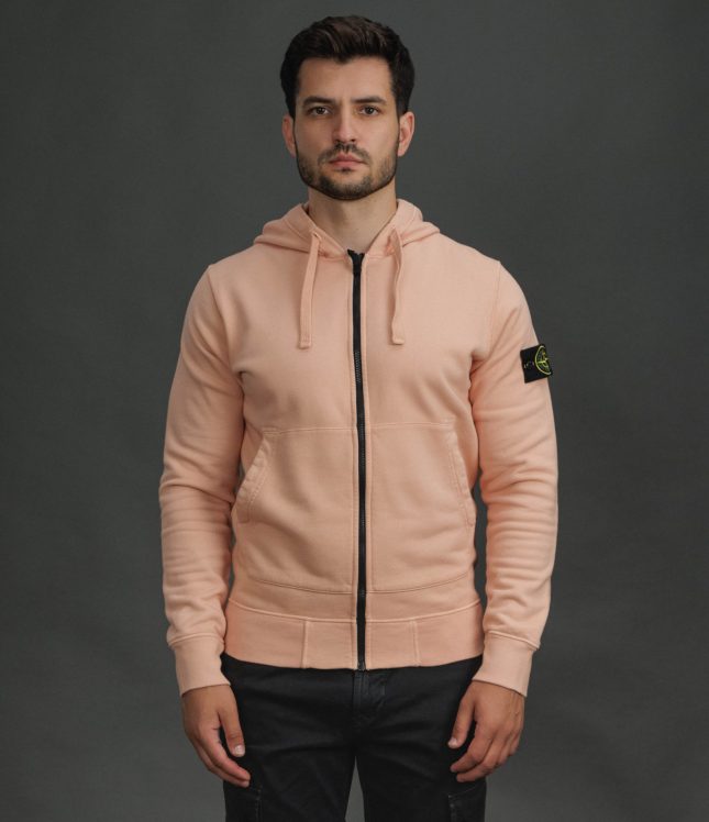 Чоловіче худі STONE ISLAND 156100061-S0051 V008E, колір рожевий | Ціна 20999 грн, фото 2