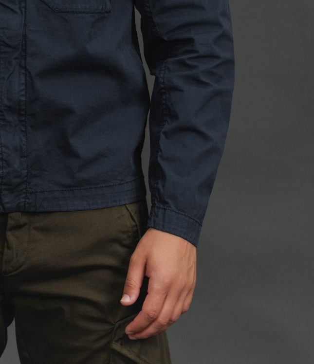 Чоловічий оверширт STONE ISLAND 151200013-S0A10 V0020, колір синій | Ціна 27499 грн, фото 5