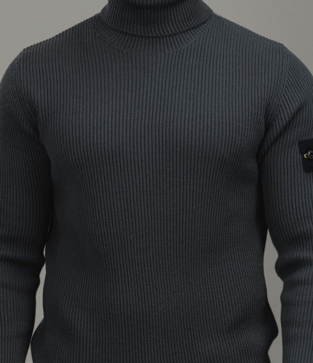 Чоловічий гольф STONE ISLAND 155100052-S00C2 V0062, колір сірий | Ціна 25999 грн, фото 3
