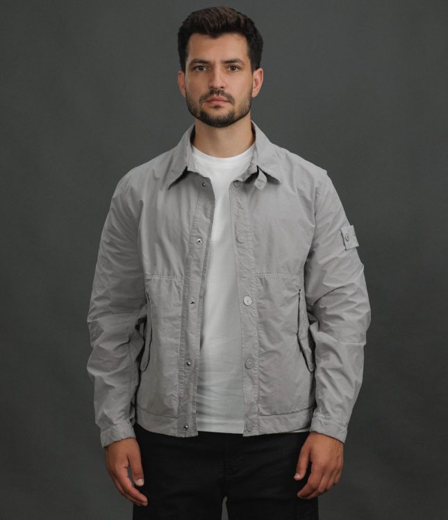 Чоловіча куртка STONE ISLAND DAVID LIGHT-TC S.I. GHOST 154100036-S0F33 V0064, колір сірий | Ціна 53499 грн, фото 2