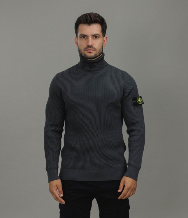 Чоловічий гольф STONE ISLAND 155100052-S00C2 V0062, колір сірий | Ціна 25999 грн, фото 2