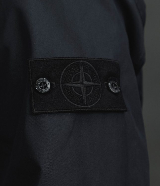 Чоловіча куртка STONE ISLAND ALL-WEATHER COTTON CANVAS S.I. GHOST 154100037-S0F01 V0029, колір чорний | Ціна 62999 грн, фото 10