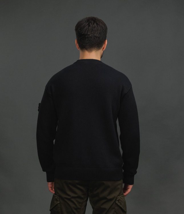 Чоловічий светр STONE ISLAND 155100063-S00FA V0029, колір чорний | Ціна 31999 грн, фото 6