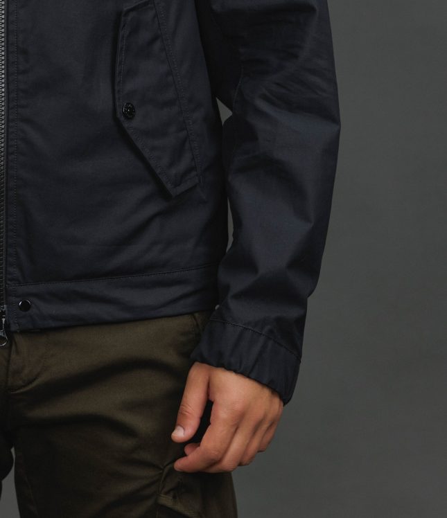 Чоловіча куртка STONE ISLAND ALL-WEATHER COTTON CANVAS S.I. GHOST 154100037-S0F01 V0029, колір чорний | Ціна 62999 грн, фото 6