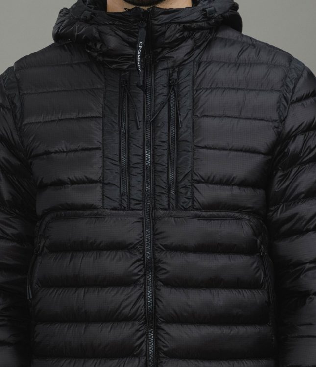 Чоловіча куртка C.P. COMPANY D.D. SHELL GOGGLE JACKET CMOW021A 110416A COL:999, колір чорний | Ціна 32499 грн, фото 3