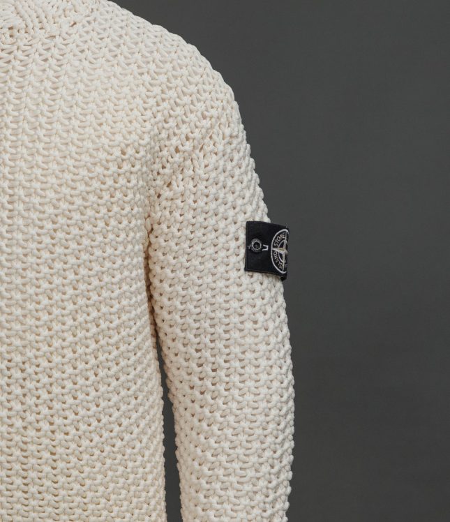 Чоловічий светр STONE ISLAND 155100057-S00W1 V0016, колір бежевий | Ціна 105499 грн, фото 6
