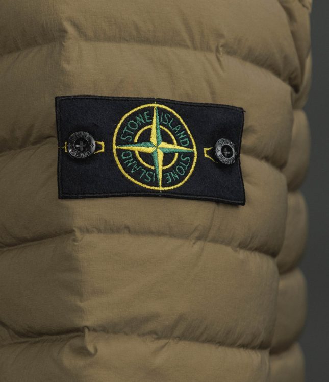 Чоловіча куртка STONE ISLAND SEAMLESS TUNNEL NYLON DOWN-TC 154100107-S0183 V005G, колір зелений | Ціна 47999 грн, фото 10