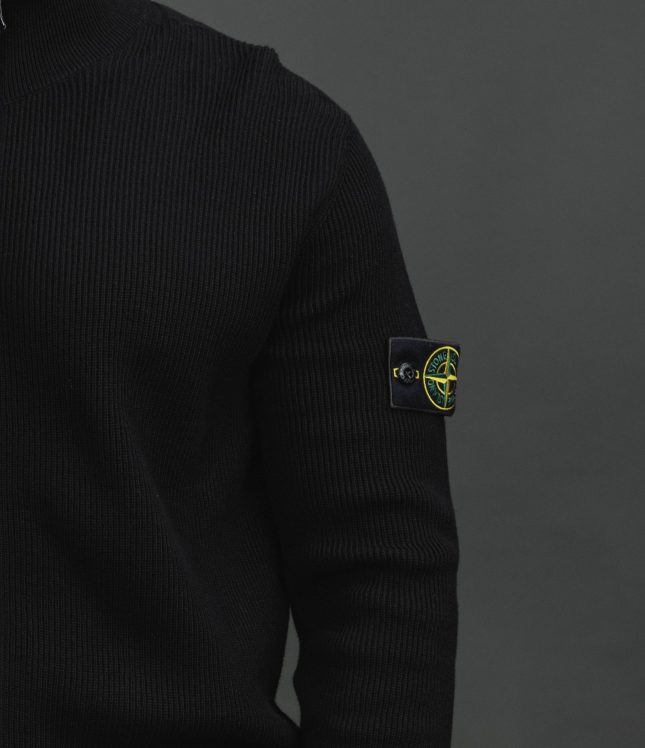 Чоловічий светр STONE ISLAND 155100126-S00D8 V0029, колір чорний | Ціна 25999 грн, фото 4