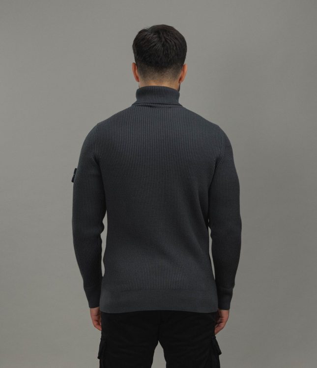 Чоловічий гольф STONE ISLAND 155100052-S00C2 V0062, колір сірий | Ціна 25999 грн, фото 7
