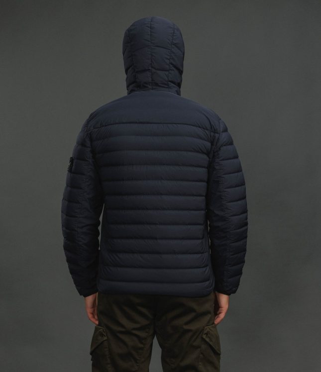 Чоловіча куртка STONE ISLAND SEAMLESS TUNNEL NYLON DOWN-TC 154100107-S0183 V0020, колір синій | Ціна 40799 грн, фото 7