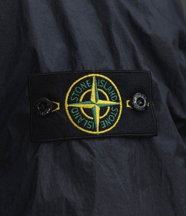 Чоловіча куртка STONE ISLAND GARMENT DYED CRINKLE REPS NY 154100001-S0A23 V0020, колір синій | Ціна 35999 грн, фото 10