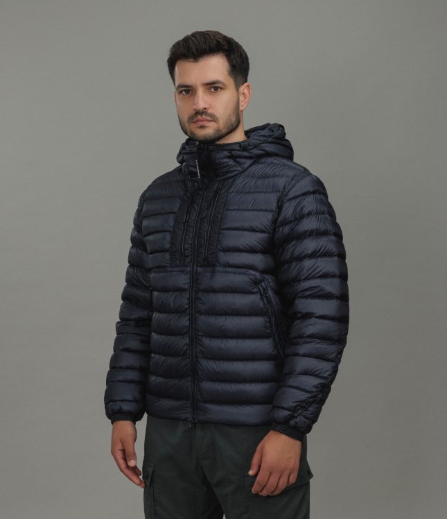 Чоловіча куртка C.P. COMPANY D.D. SHELL GOGGLE JACKET CMOW021A 110416A COL:888, колір синій | Ціна 32499 грн, фото 1