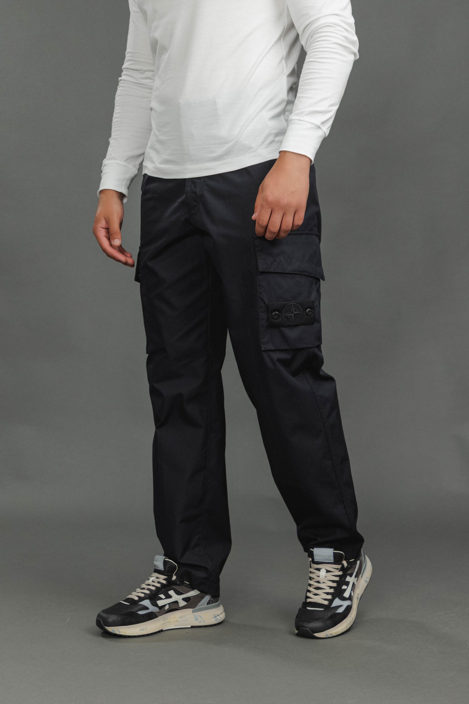 Чоловічі штани STONE ISLAND 153100021-S0F01 V0029, колір чорний