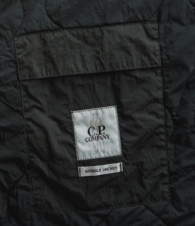 Чоловіча куртка C.P. COMPANY HEAVY CHROME GOGGLE JACKET CMOW034A 110535G COL:985, колір сірий | Ціна 36999 грн, фото 7