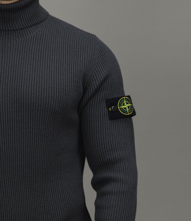 Чоловічий гольф STONE ISLAND 155100052-S00C2 V0062, колір сірий | Ціна 25999 грн, фото 4