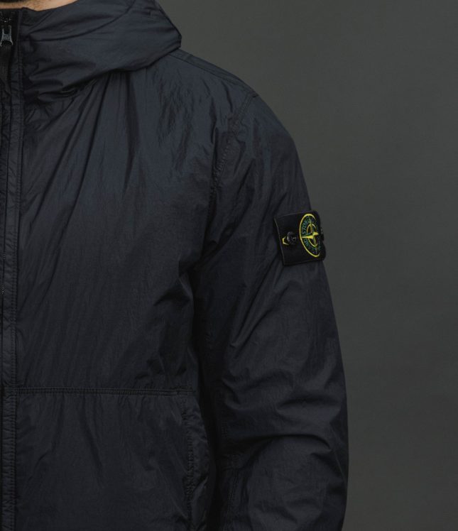 Чоловіча куртка STONE ISLAND GARMENT DYED CRINKLE REPS NY 154100110-S0A23 V0020, колір синій | Ціна 47999 грн, фото 5