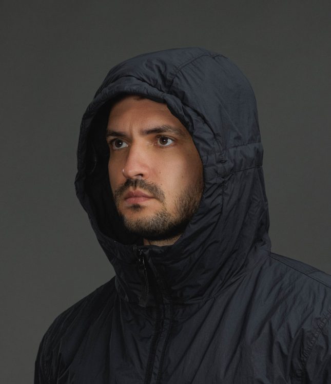 Чоловіча куртка STONE ISLAND GARMENT DYED CRINKLE REPS NY 154100110-S0A23 V0020, колір синій | Ціна 47999 грн, фото 3