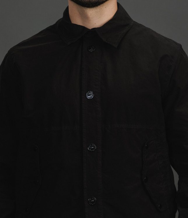 Чоловіча куртка STONE ISLAND DAVID LIGHT-TC S.I. GHOST 154100036-S0F33 V0029, колір чорний | Ціна 53499 грн, фото 4