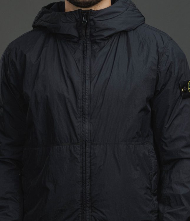 Чоловіча куртка STONE ISLAND GARMENT DYED CRINKLE REPS NY 154100110-S0A23 V0020, колір синій | Ціна 47999 грн, фото 4