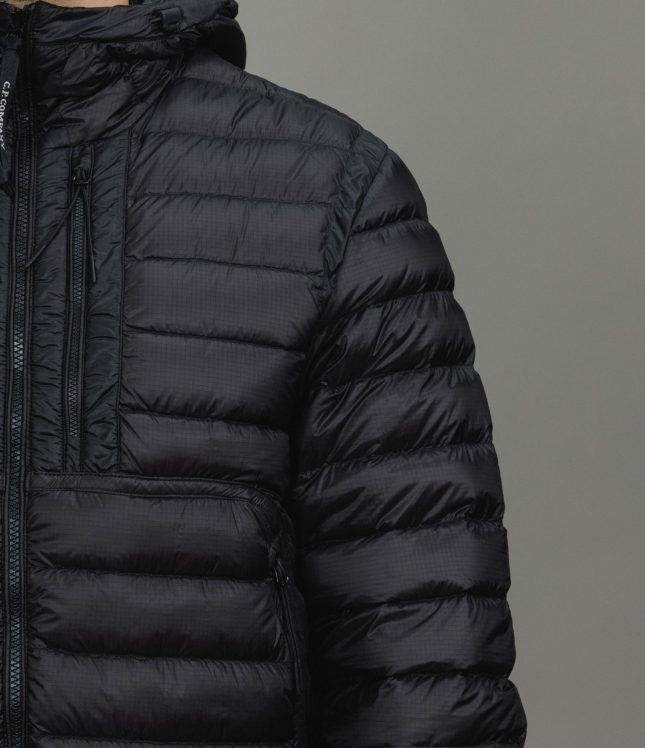 Чоловіча куртка C.P. COMPANY D.D. SHELL GOGGLE JACKET CMOW021A 110416A COL:999, колір чорний | Ціна 32499 грн, фото 4