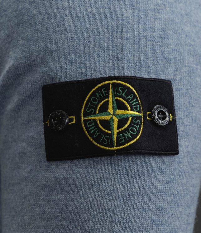 Чоловічий светр STONE ISLAND 155100012-S00B4 V0024, колір блакитний | Ціна 22999 грн, фото 7
