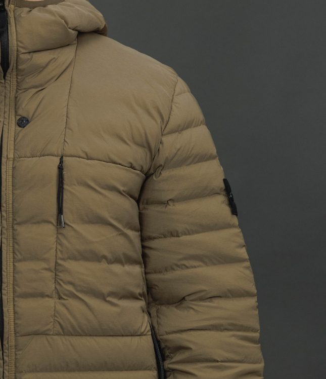 Чоловіча куртка STONE ISLAND SEAMLESS TUNNEL NYLON DOWN-TC 154100107-S0183 V005G, колір зелений | Ціна 47999 грн, фото 5