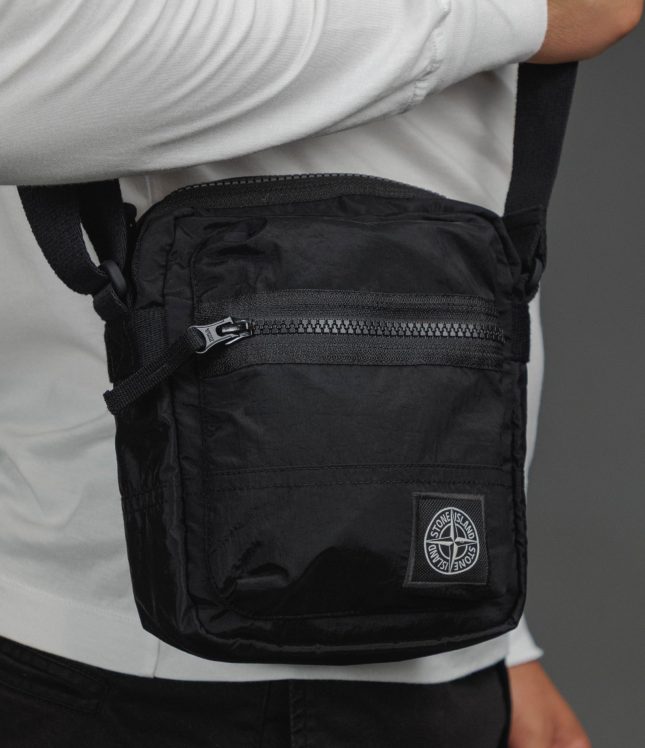 Чоловіча сумка STONE ISLAND L2S159200015-S0251 V0029, колір чорний | Ціна 13999 грн, фото 4