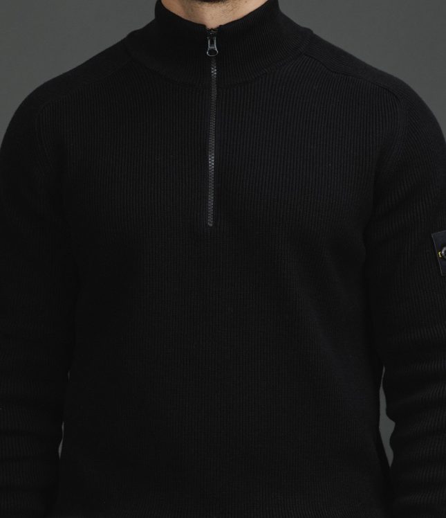 Чоловічий светр STONE ISLAND 155100124-S00D8 V0029, колір чорний | Ціна 23999 грн, фото 3