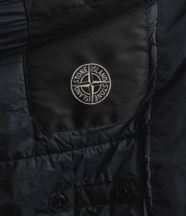 Чоловіча куртка STONE ISLAND GARMENT DYED CRINKLE REPS NY 154100110-S0A23 V0020, колір синій | Ціна 47999 грн, фото 9