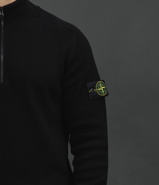 Чоловічий светр STONE ISLAND 155100124-S00D8 V0029, колір чорний | Ціна 23999 грн, фото 4