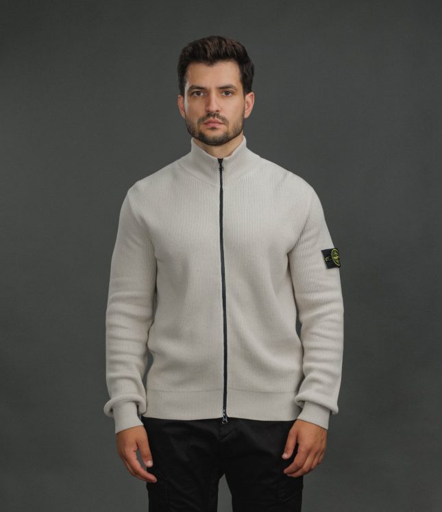 Чоловічий светр STONE ISLAND 155100126-S00D8 V0095, колір бежевий | Ціна 25999 грн, фото 2
