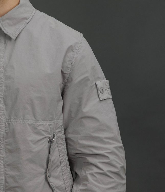 Чоловіча куртка STONE ISLAND DAVID LIGHT-TC S.I. GHOST 154100036-S0F33 V0064, колір сірий | Ціна 53499 грн, фото 4