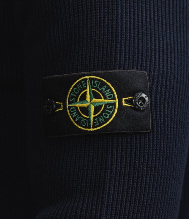 Чоловічий светр STONE ISLAND 155100126-S00D8 V0020, колір синій | Ціна 25999 грн, фото 7