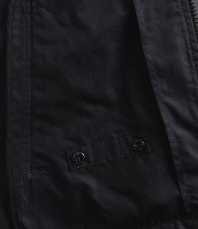 Чоловіча куртка STONE ISLAND ALL-WEATHER COTTON CANVAS S.I. GHOST 154100037-S0F01 V0029, колір чорний | Ціна 62999 грн, фото 9