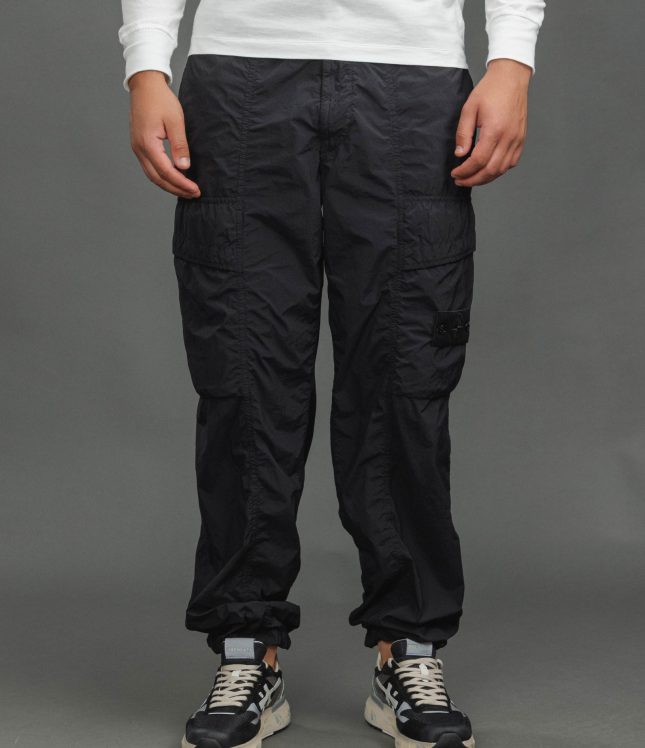 Чоловічі штани STONE ISLAND 153100026-S00F6 V0029, колір чорний | Ціна 29999 грн, фото 2
