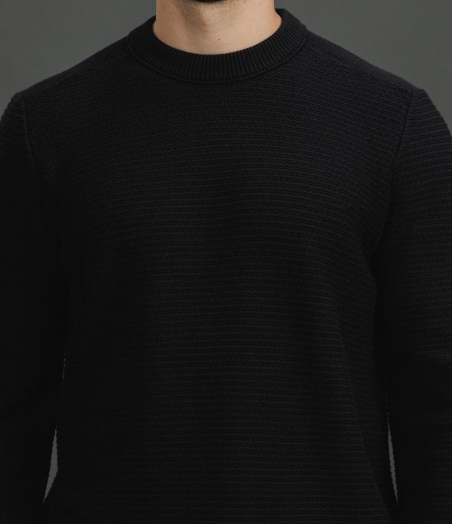 Чоловічий светр STONE ISLAND 155100032-S00FA V0029, колір чорний | Ціна 30999 грн, фото 3
