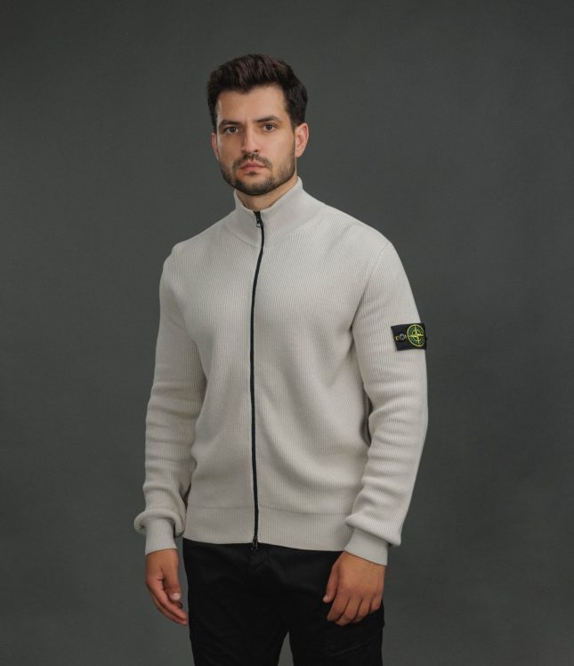 Чоловічий светр STONE ISLAND 155100126-S00D8 V0095, колір бежевий | Ціна 25999 грн, фото 1