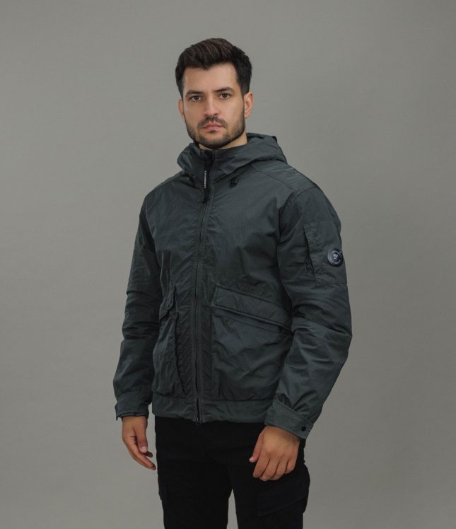 Чоловіча куртка C.P. COMPANY HEAVY CHROME GOGGLE JACKET CMOW034A 110535G COL:985, колір сірий | Ціна 36999 грн, фото 1