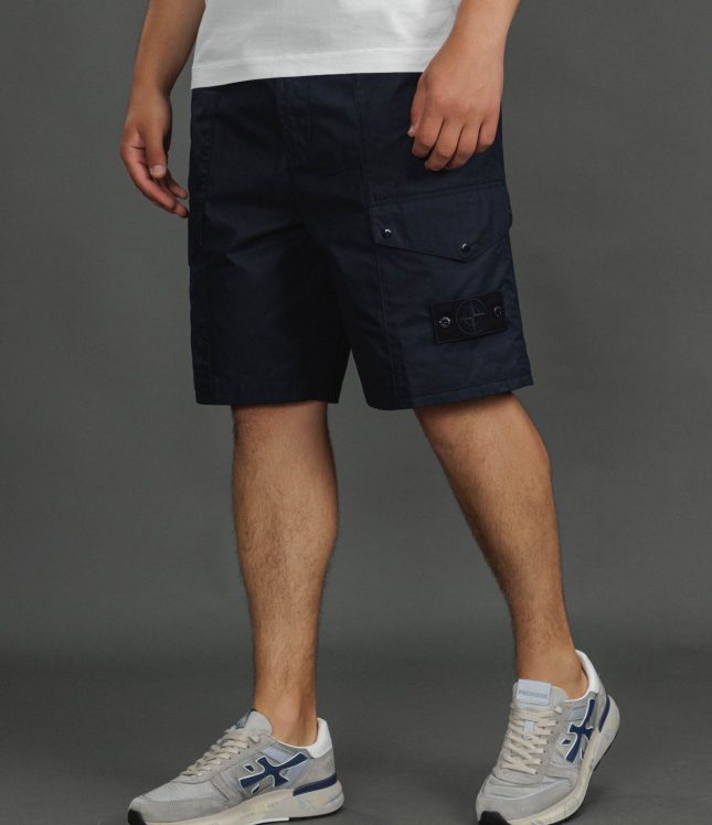Чоловічі шорти STONE ISLAND 15L100004-S0F01 V0020, колір синій | Ціна 23999 грн, фото 1