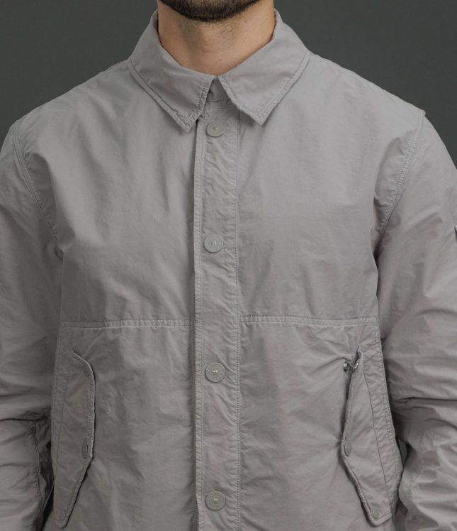 Чоловіча куртка STONE ISLAND DAVID LIGHT-TC S.I. GHOST 154100036-S0F33 V0064, колір сірий | Ціна 53499 грн, фото 3